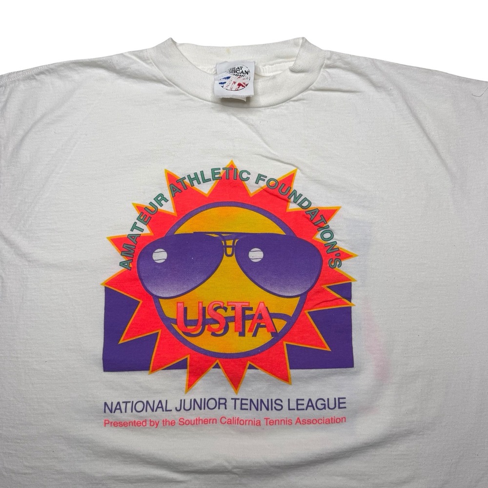 Vintage 90s USTA tennis shirt